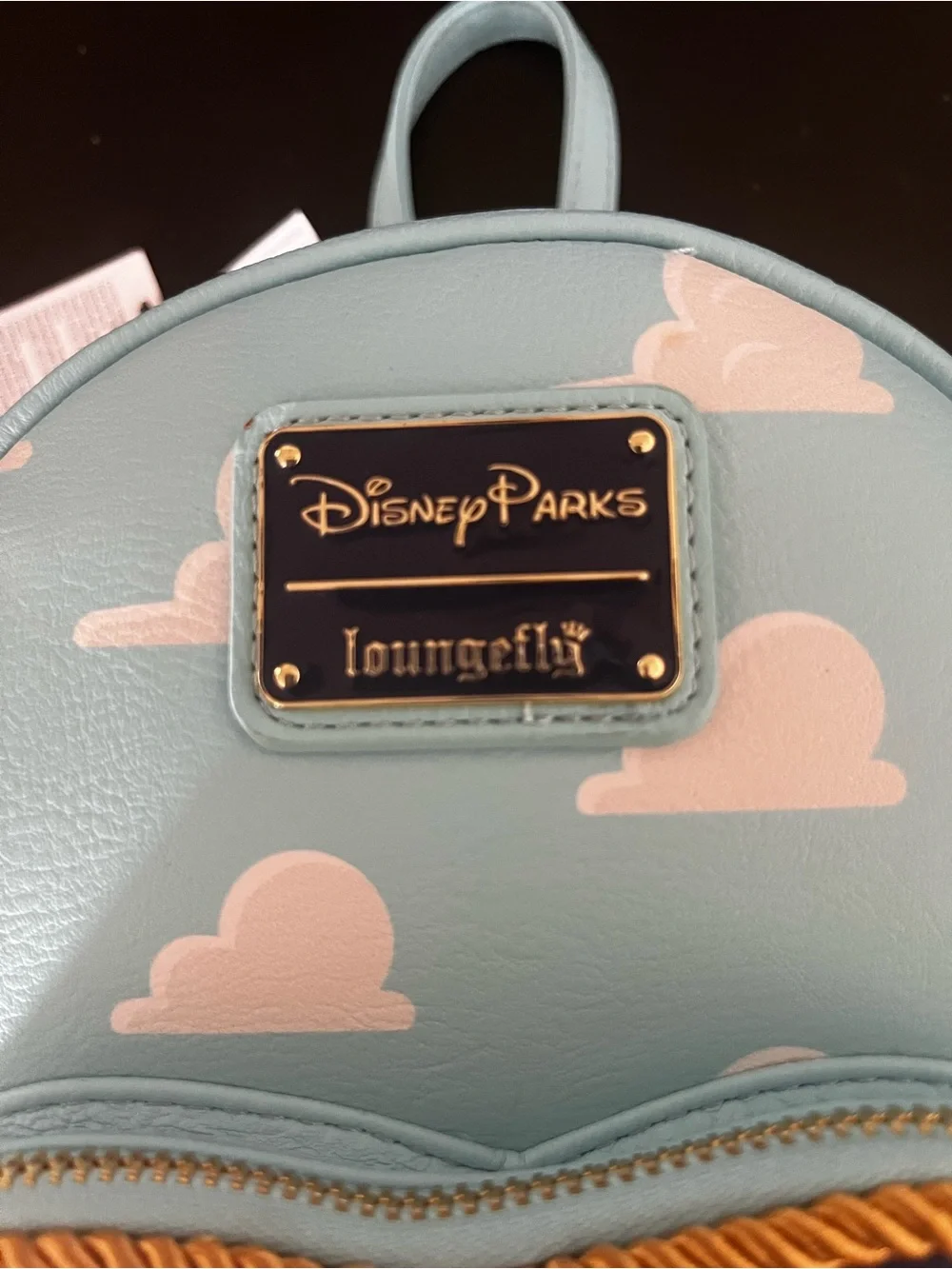 Disney Retired Loungefly Light Blue Toy Story Heart Mini Backpack NWT